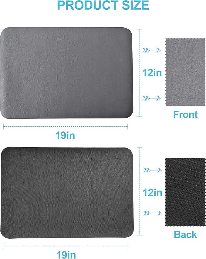 Dish Drying Mat for Kitchen Counter, Hide Stain Anti Absorbent for Kitchen - Image 7