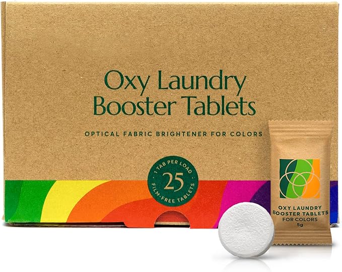 Cleanomic - Oxy Laundry Booster Tablets - Oxy Cleaner Laundry Stain Remover by Cleanomic