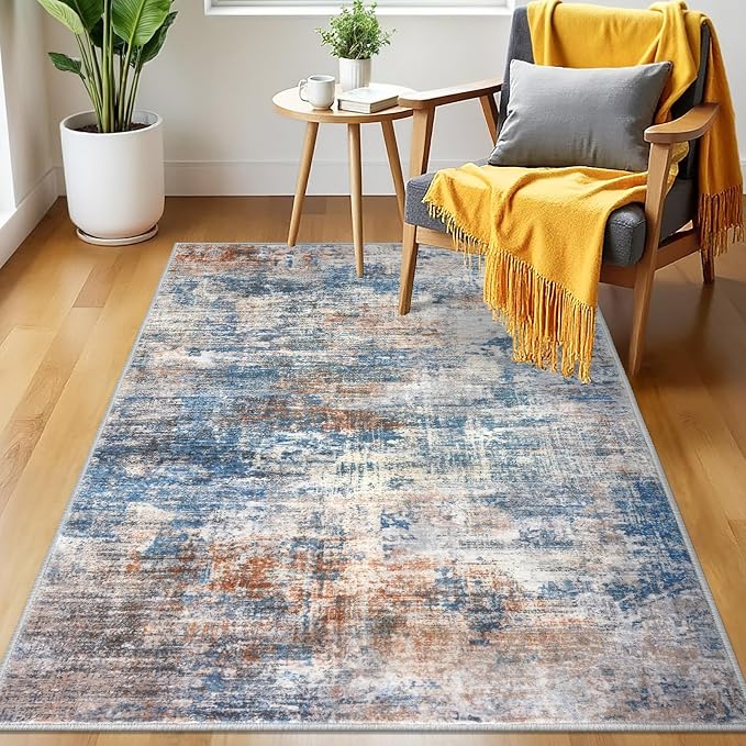 IOHOUZE Abstract Area Rug 3x5 Ft Washable Rugs - Image 8