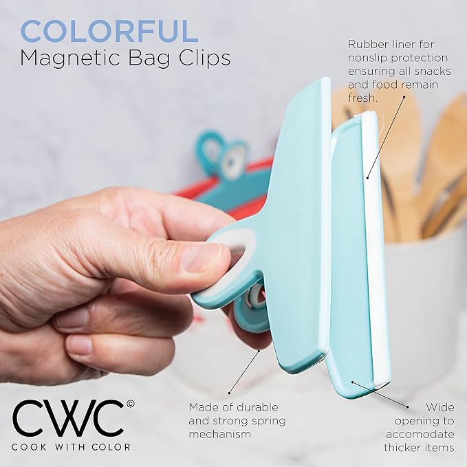 COOK WITH COLOR Bag Clips - Image 3