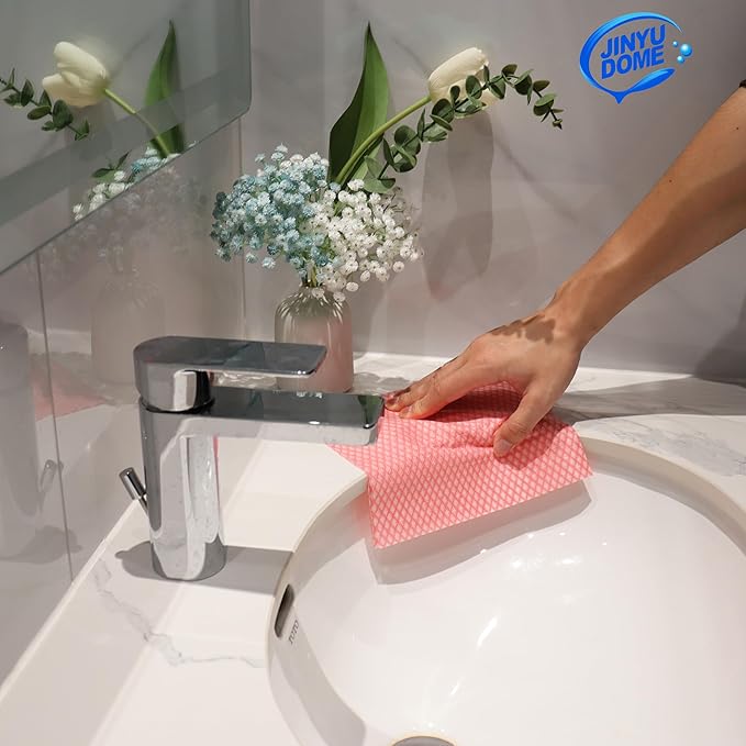 Disposable Kitchen Cleaning Cloths Dish Towels Dish Cloth Reusable Cloths - Image 9