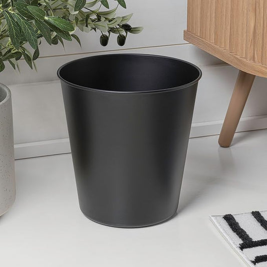 happimess HPM1113A Nolan Modern Classic Smooth Steel 2-Gallon Wastebasket - Image 2