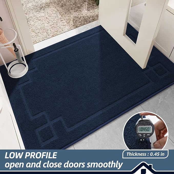 BEQHAUSE Door Mat 20" x 32", Non-Slip Door Mats Indoor Entryway Rugs Washable - Image 8
