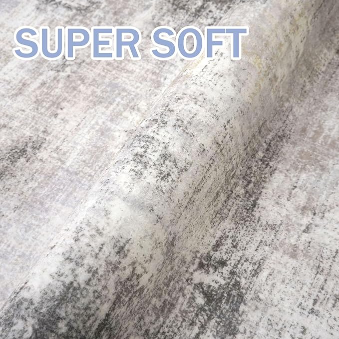 IOHOUZE Abstract Area Rugs 6x9 Ft Washable Rugs - Image 7