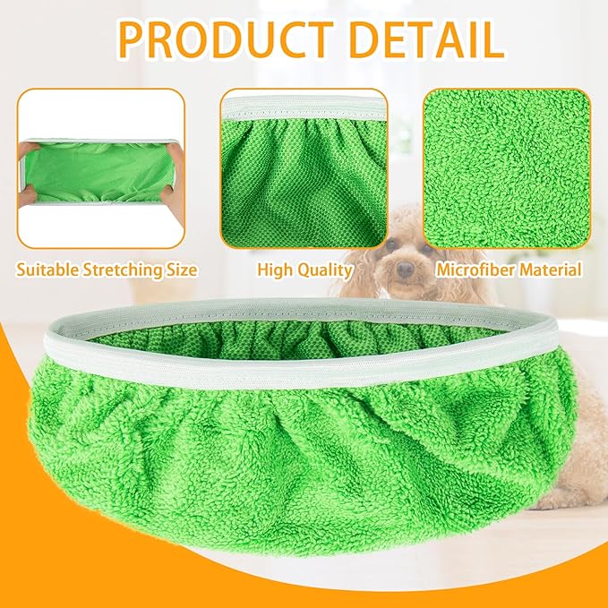 Reusable Dry Sweeping Cloths Microfiber Wet Mop Pads Compatible - Image 6
