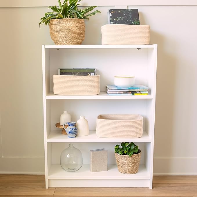 NaturalCozy 13.5”x8.5”x5.5” Storage Baskets - Image 9