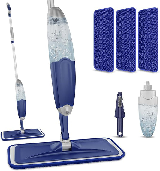 Microfiber Spray Mop for Floors Cleaning: Wet Dry Hardwood Floor Mops by ILAVCLEAN