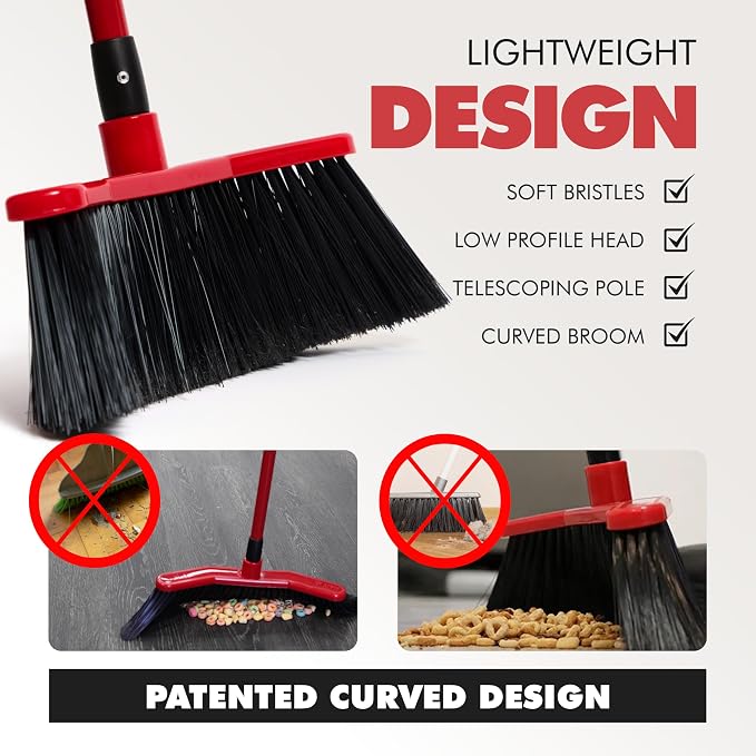 Da Vinci Curved Angle Broom 1pc - Image 6