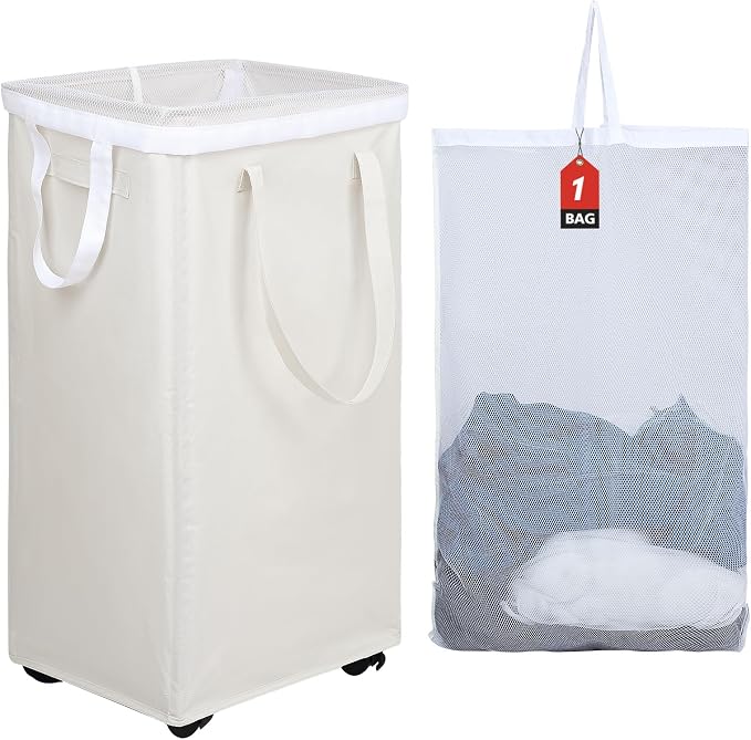 DOKEHOM 90L X-Large Laundry Basket by DOKEHOM