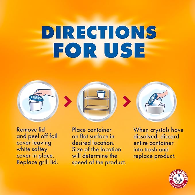 Arm & Hammer Essentials Disposable Moisture Absorber and Odor Eliminator Tub - Image 8