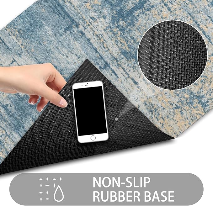 Ultra Thin Door Mat Indoor Entrance, 1/10 in Thin Door Mats - Image 4