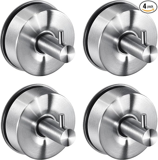 JOMOLA Brushed Stainless Steel Shower & Bathroom Hooks by JOMOLA