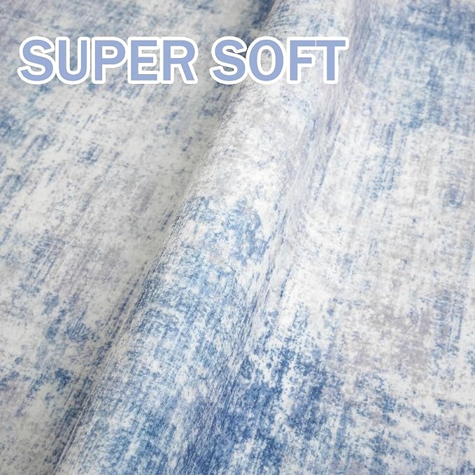 IOHOUZE Abstract Area Rugs 6x9 Ft Washable Rugs - Image 6