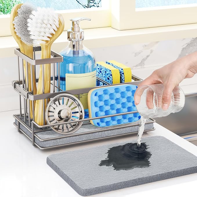 HapiRm Sink Caddy Sponge Holder by HapiRm