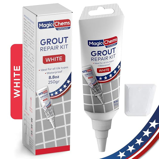 Tile Grout Repair, Grout Filler Tube Repair Kit, Tile Grout Paint, Grout Sealer by MagicChems