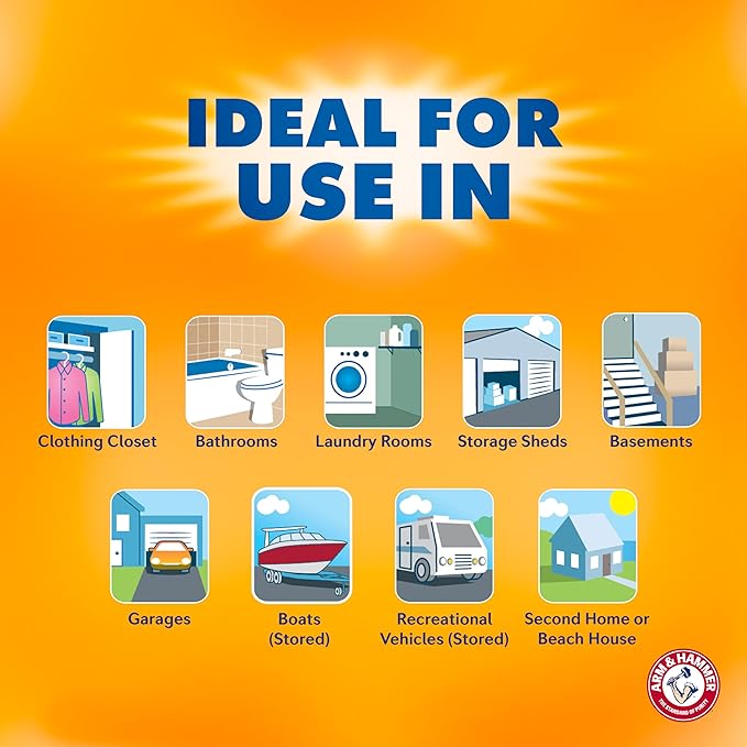 Arm & Hammer Essentials Disposable Moisture Absorber and Odor Eliminator Tub - Image 7