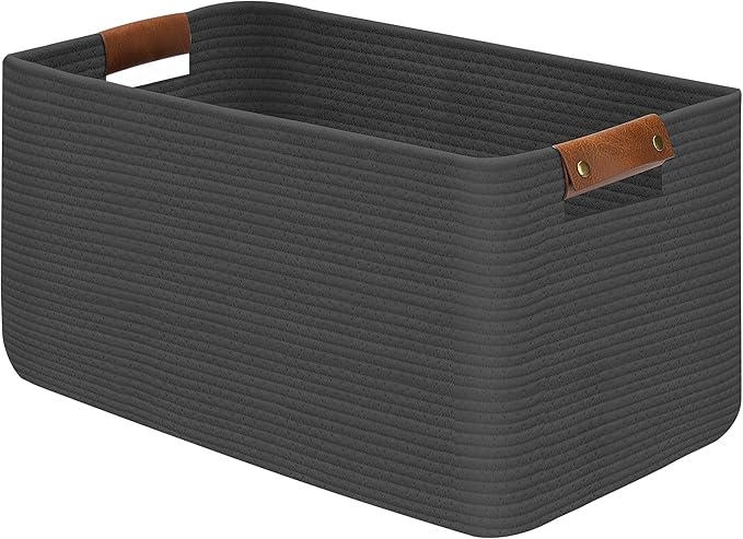 Large Collapsible Laundry Basket, Clothes Hamper by Goodheim