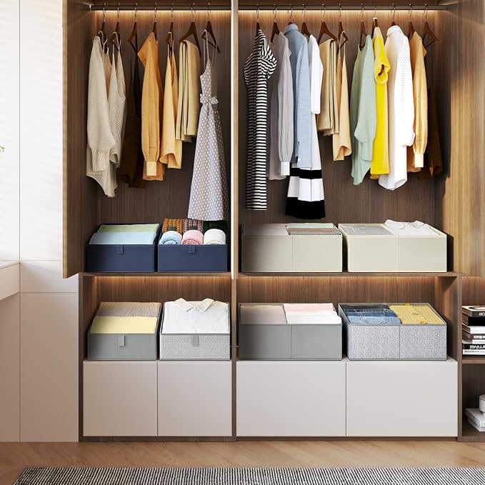 DIMJ Closet Storage Bins 6 Pack - Image 3