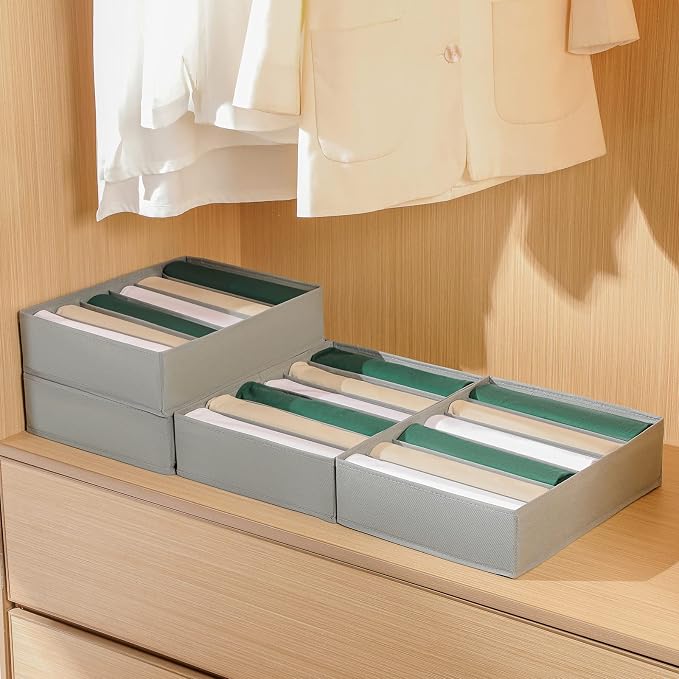 4 Packs T-shirt Drawer Organizers - Image 7