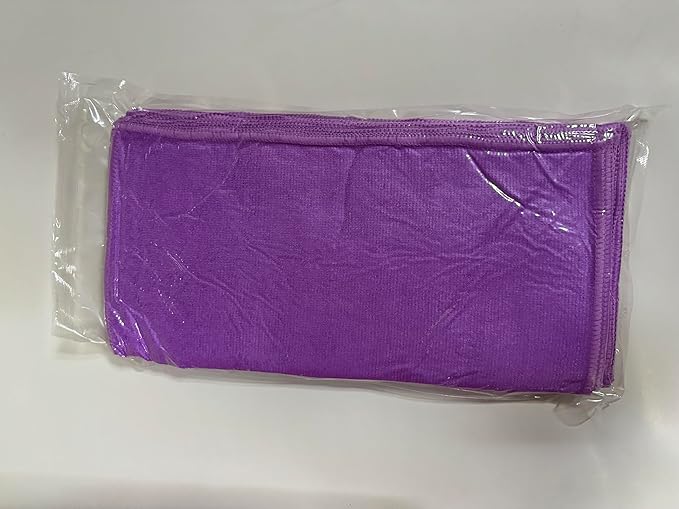 Purple Microfiber Cleaning Cloth, Ultra Soft Absorbent Microfiber Cleaning Rags - Image 10