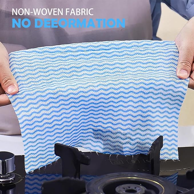 Disposable Cleaning Cloths Multi-Purpose Heavy Duty Disposable Dish Cloth Dish - Image 3