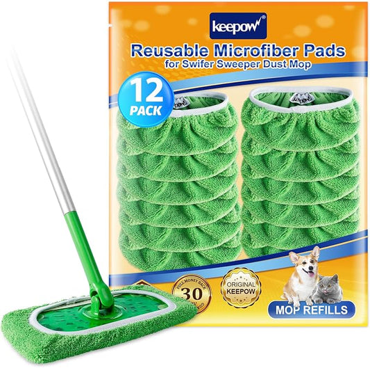 KEEPOW Reusable Wet Pads Refills Compatible by KEEPOW