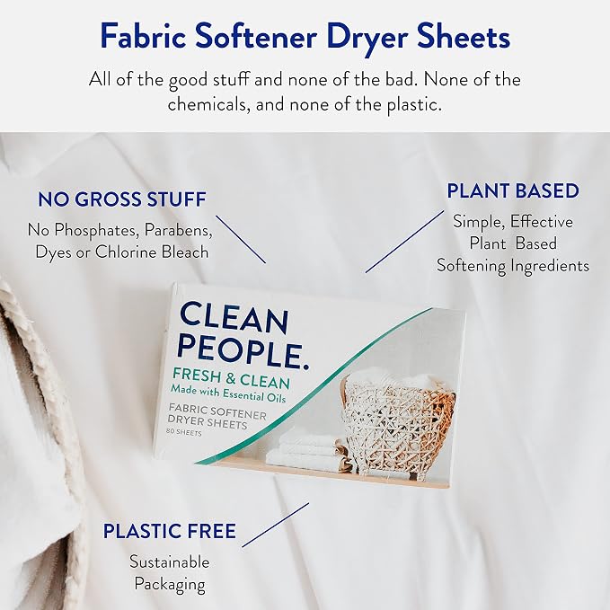 The Clean People Fabric Softener Sheets - Image 3