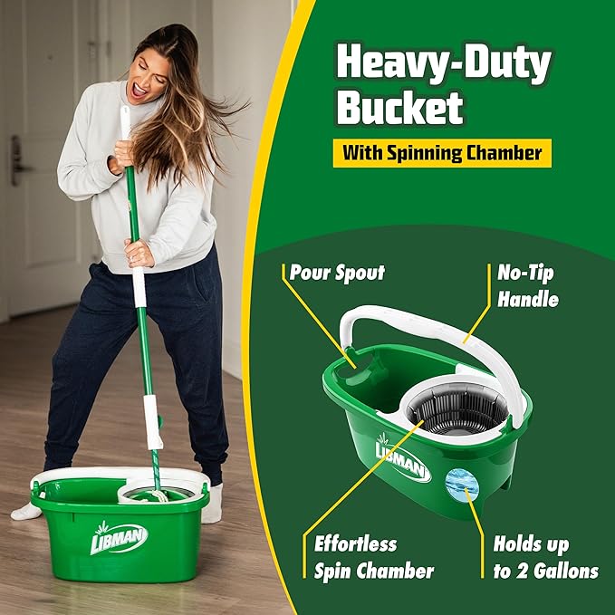 Libman Tornado Spin Mop System - Image 6