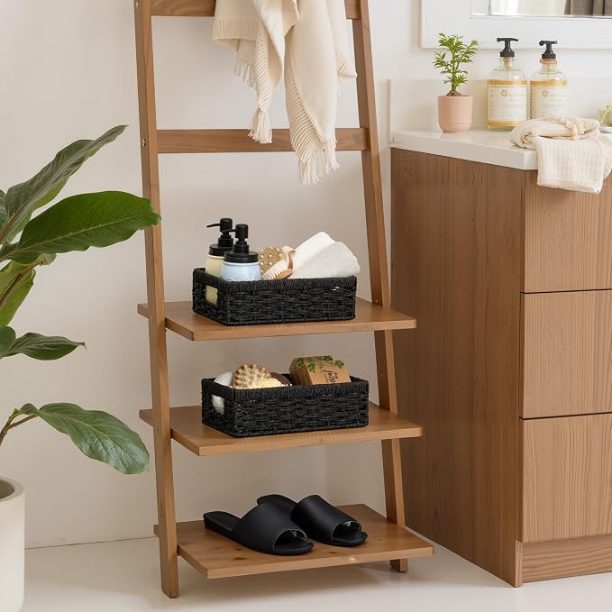 StorageWorks Small, Pantry Baskets, Wicker Storage Baskets - Image 2