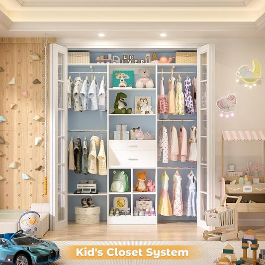 5FT Small Closet System, Baby Closet Organizer System - Image 2