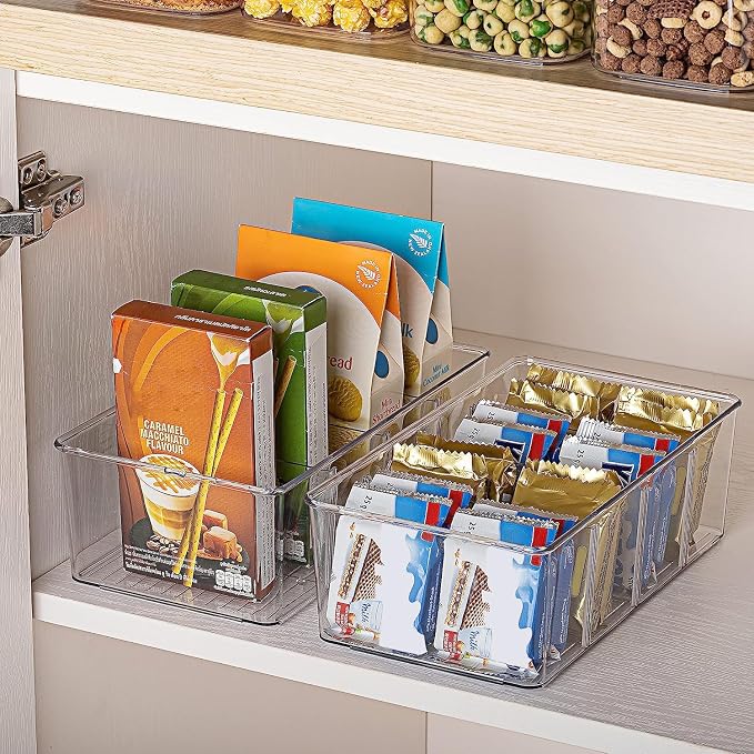 Vtopmart 8 Pack Food Storage Organizer Bins, Cabinet Organization and Storage - Image 7
