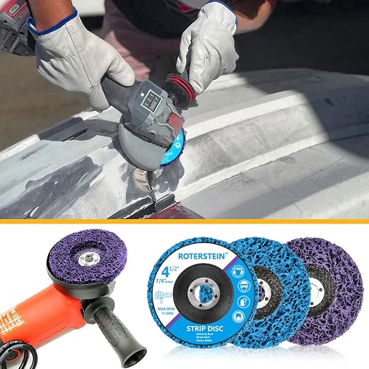 10 Pack Strip Discs Stripping Wheel 4.5 inch - Image 6