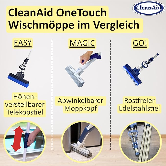 OneTouch GO! Floor Cleaner, Floor Mops, Sponge Mops, Mop - Image 5