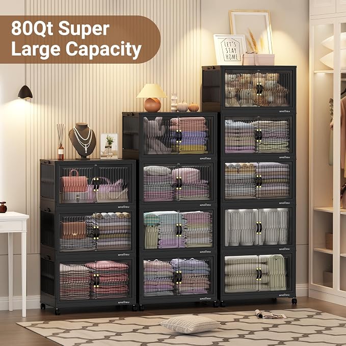 BROVIEW 320Qt Stackable Storage Bins - Image 6