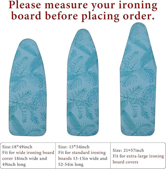 Dalykate Ironing Board Cover and Pad, Thick Padding, Elastic Edge, Scorch & - Image 2