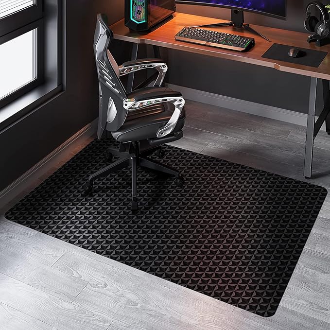 SALLOUS Chair Mat for Hard Floor, Rolling Chair Floor Mat for Home Office - Image 2