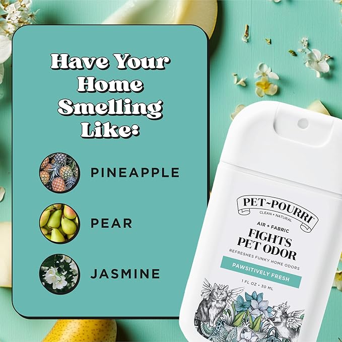 Poo-Pourri Pawsitively Fresh Pocket Deodorizer Spray – Dog & Cat Odor Remover – - Image 12