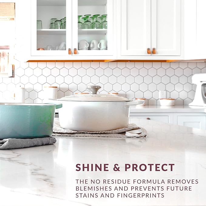 HOPE'S Countertop Restoration Polish, Streak-Free Kitchen Counter Cleaner - Image 6