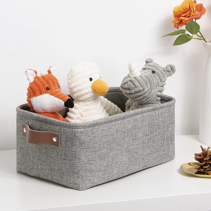 DULLEMELO Small Collapsible Fabric Basket - Image 7