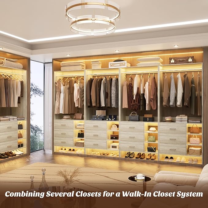 Aheaplus 2.5FT Closet System - Image 2