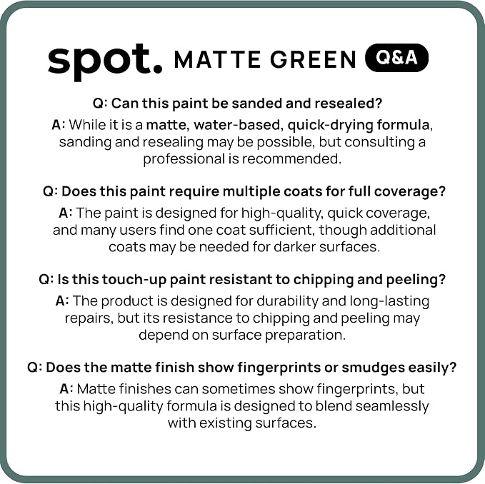 spot. Touch-Up Paint | Matte Finish - Image 7