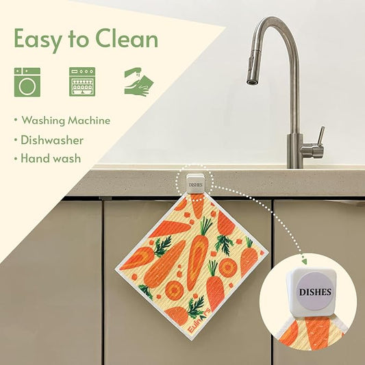 Reusable Paper Towels, Swedish Dishcloths - Image 2
