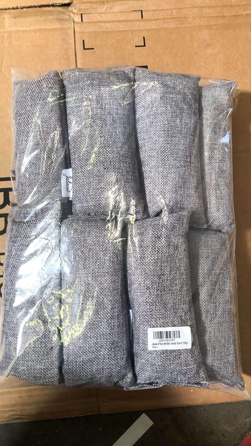 Jalousie 12 Pack Set 100 Grams Each Mini Bamboo Charcoal Bags Natural Air - Image 4