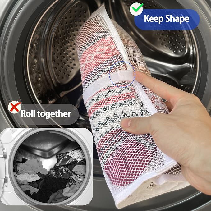 Mesh laundry bags for washing machine, can wash 10 pairs of socks, maintain - Image 2