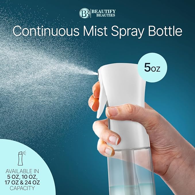 BeautifyBeauties Hair Spray Bottle – Ultra Fine Continuous Water Mister - Image 7