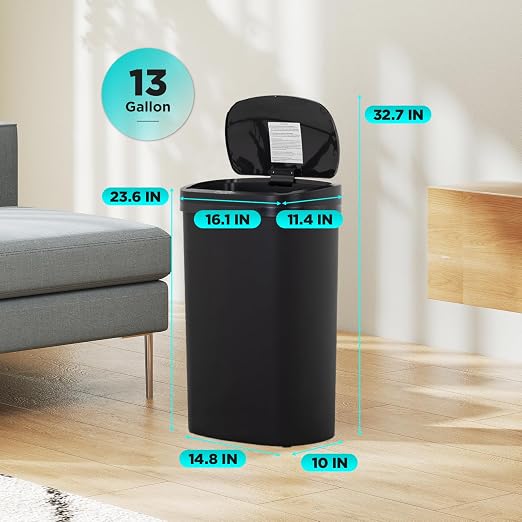 Automatic Motion Sensor Bathroom Trash Can - Image 7