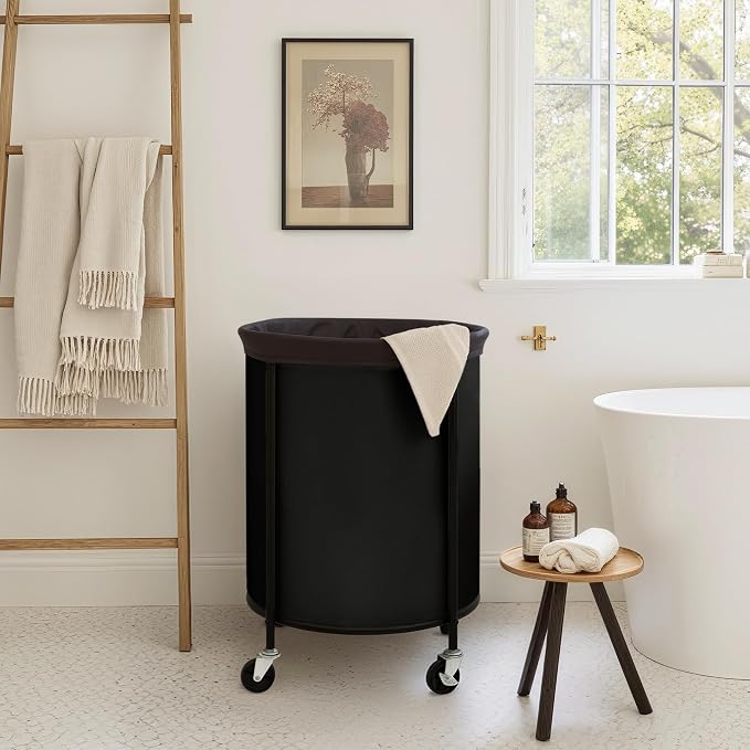 StorageWorks Rolling Laundry Basket, Laundry Hamper - Image 5