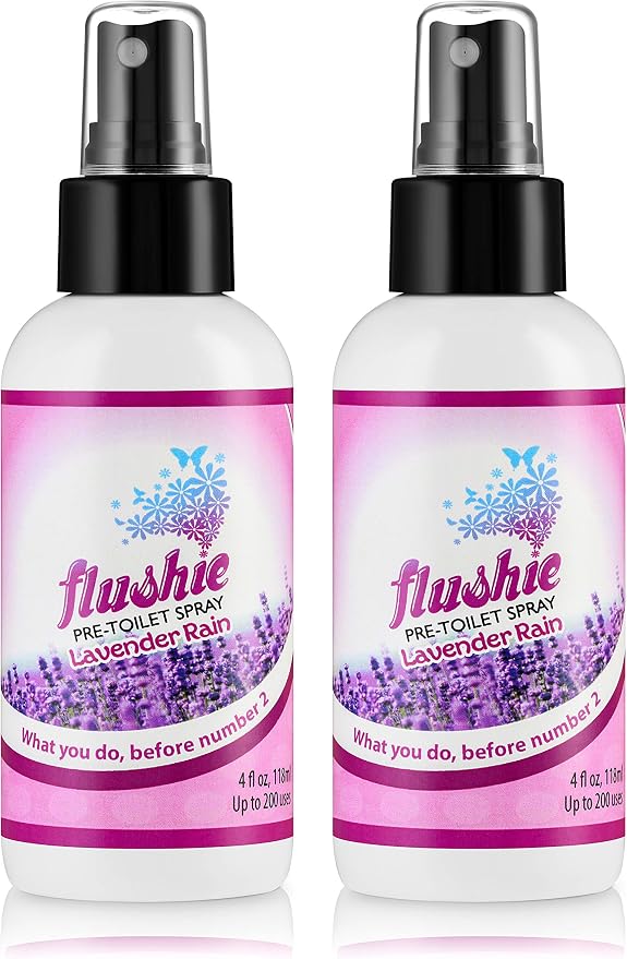 Flushie Pre-Toilet Spray for Poop Travel Size Toiletries Bathroom Spray for - Image 4