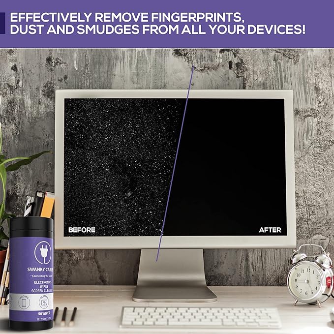Screen Cleaner Wipes: Electronic Wipes - Image 4