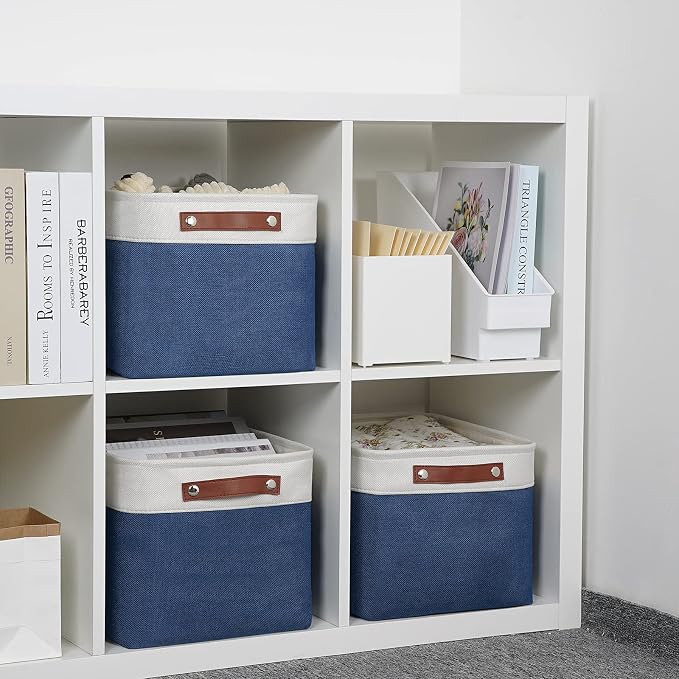 DULLEMELO Fabric Storage Bins, Foldable Storage Baskets - Image 7